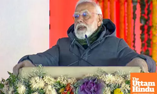 Gaderbal: Prime Minister Narendra Modi addresses the inauguration of the Z-Morh Tunnel
