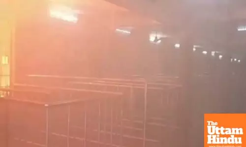 Fire breaks out near laddu distribution center at Tirupati temple amidst heavy crowd