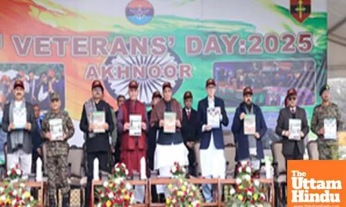 Jammu: 9th Armed Forces Veterans’ Day celebrations at Tanda Artillery Brigade (Akhnoor)