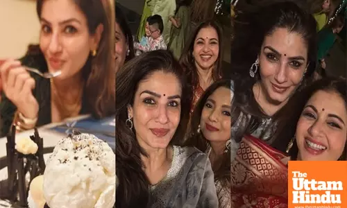 Raveena Tandon shares pictures from the week gone by