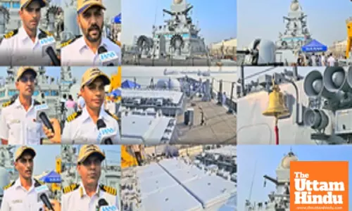 INS Surat captain and commanding officers hail the ‘homegrown destroyer’