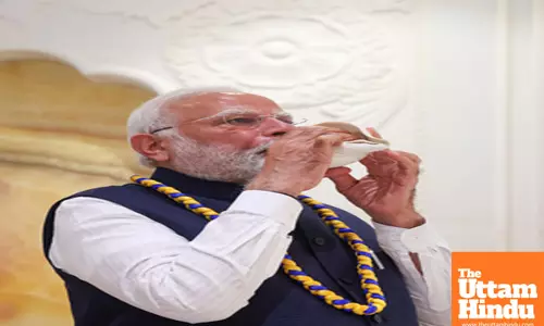 Mumbai: PM Modi inaugurates the Sri Sri Radha Madanmohanji Temple of ISKCON