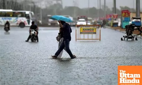 Weather department predicts heavy rain in nine TN districts