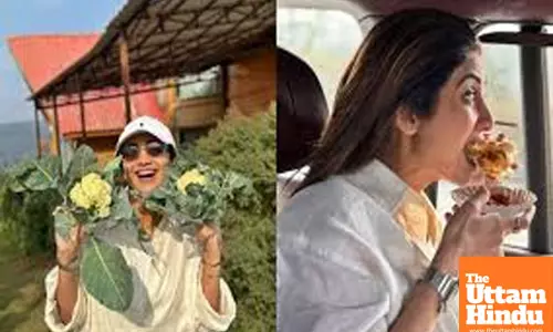 Shilpa Shetty is making the most if her farm life