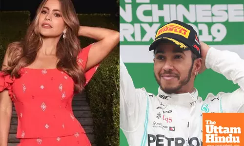 Sofia Vergara sparks dating rumours with F1 champ Lewis Hamilton after flirty date