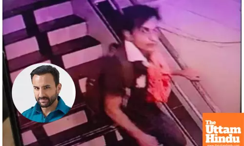 CCTV Image of Saifs Knife Attacker Revealed, Captured Fleeing in CCTV Footage