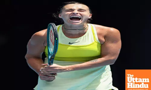 Aus Open: Sabalenka fends off Tauson challenge to reach round of 16