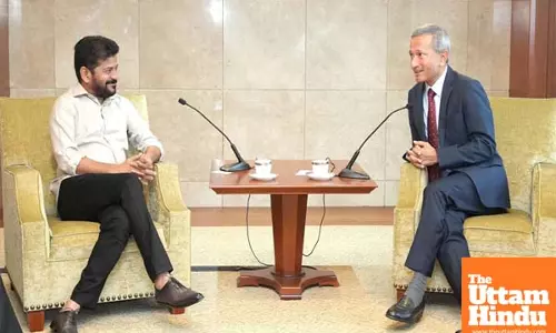 Engaging and fruitful: Telangana CM after meeting Foreign Minister of Singapore