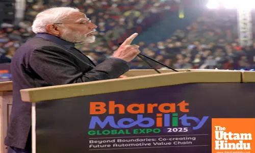 New Delhi: PM Modi inaugurates Bharat Mobility Global Expo 2025