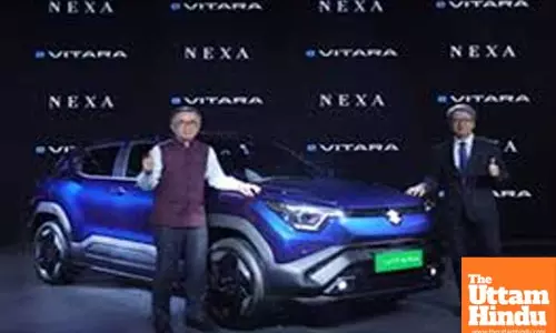 Maruti Suzuki India unveils its 1st BEV SUV, to be exported to 100 countries