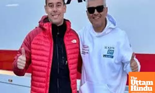 Ajith begins preparations for the Porsche Sprint Challenge in Portugal