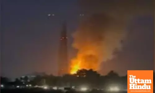 Fire at energy storage facility forces evacuations in US California