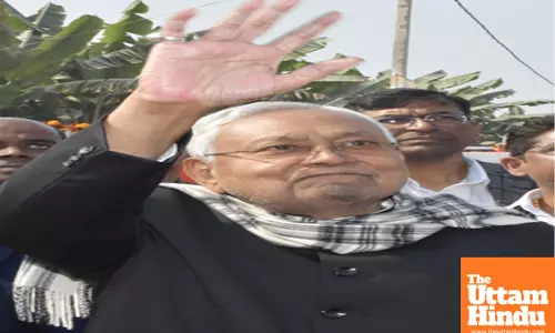 Begusarai: Bihar Chief Minister Nitish Kumar inaugurates various development projects