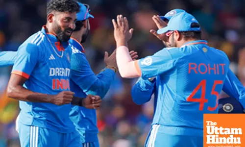 Siraj’s effectiveness comes down a little bit when not bowling with the new ball, says Rohit