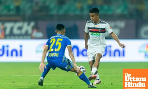 ISL 2024-25: 10-men Kerala Blasters hold off NorthEast United for goalless draw