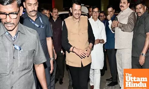 Maha CM Fadnavis leaves for Davos to attend World Economic Forum