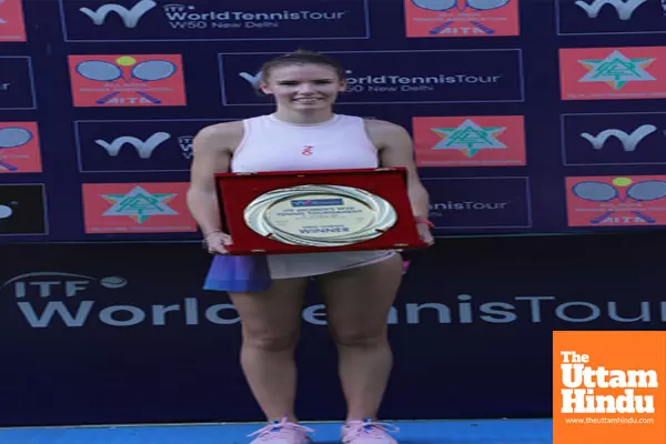 ITF W50: Tatiana trumps Udvardy in see-saw final to take singles title ITF W50: Tatiana trumps Udvardy in see-saw final to take singles title