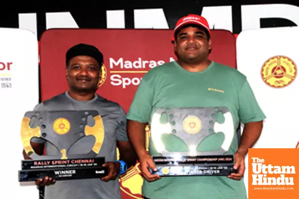 Double delight for Philippos Matthai, Arushi Vikram at National Rally Sprint Championship