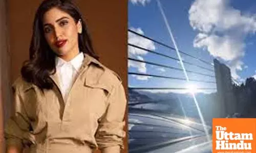 Bhumi Pednekar enroute Davos 2025 World Economic Forum in Switzerland