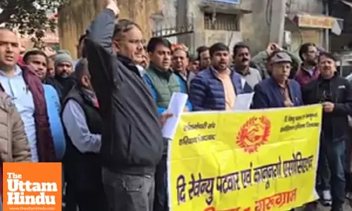 Gururgam: Revenue officials stage protest as secret letter alleges corrupt practices