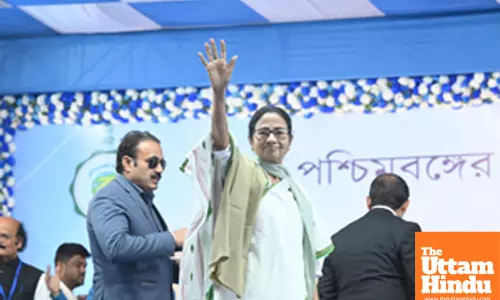 Murshidabad: West Bengal CM Mamata Banerjee during the administrative meeting