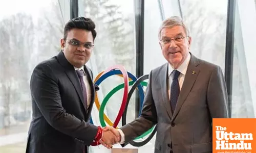 ICC Chairman Jay Shah meets IOC’s Thomas Bach to promote cricket in LA28 Olympics