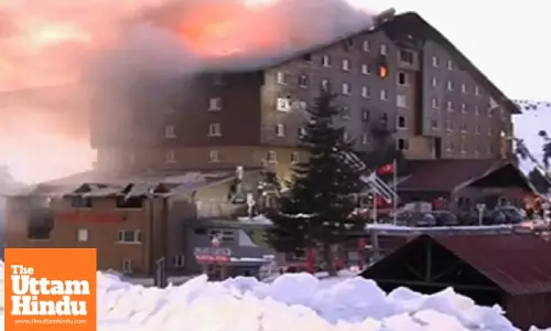 66 killed in Turkey ski resort fire, people seen jumping from building in panic