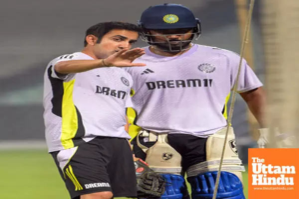 Gambhir visits Kalighat temple on eve of India-England 1st T20I