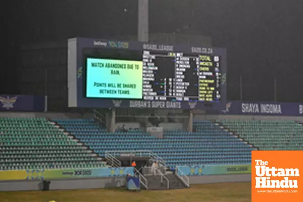 SA20: MI Cape Town inch closer to playoffs after washout at Kingsmead SA20: MI Cape Town inch closer to playoffs after washout at Kingsmead