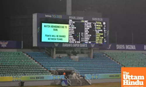 SA20: MI Cape Town inch closer to playoffs after washout at Kingsmead