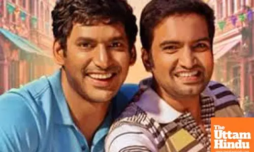 Vishal calls Santhanam ‘the medicine’ to solve many people’s issues