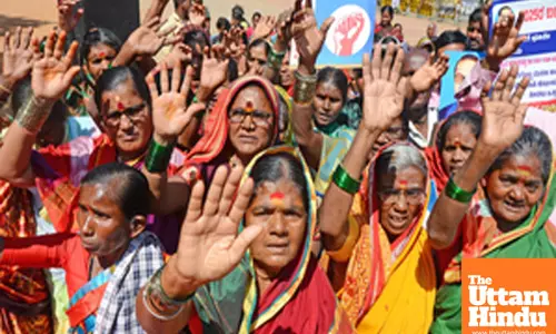 Bengaluru: DHS Members Protest for Budgetary Grants