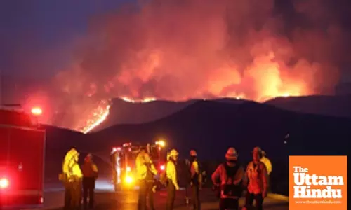 New wildfire in Los Angeles scorches over 8,000 acres