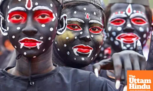 Agartala: Students Recreate Goopy Gyne Bagha Byne on Boses 129th Birth Anniversary