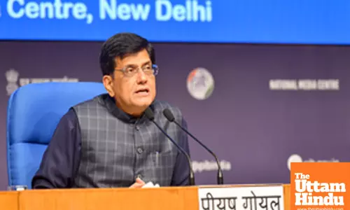 New Delhi: Union Minister for Commerce and Industry, Piyush Goyal briefing the media on Cabinet decisions at National Media Centre