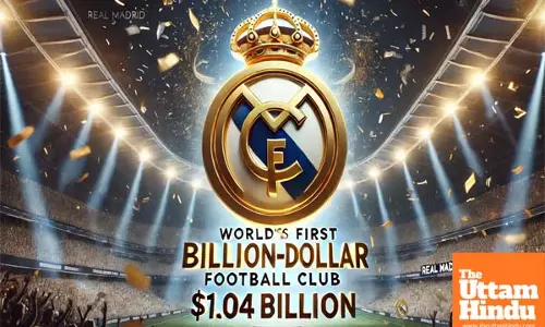 Real Madrid Becomes Worlds First Billion-Dollar Football Club, Valued at $1.04 Billion