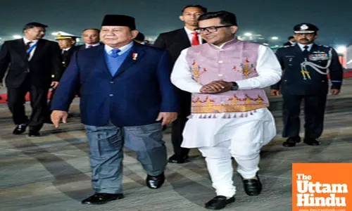 New Delhi: Indonesian President arrives in New Delhi