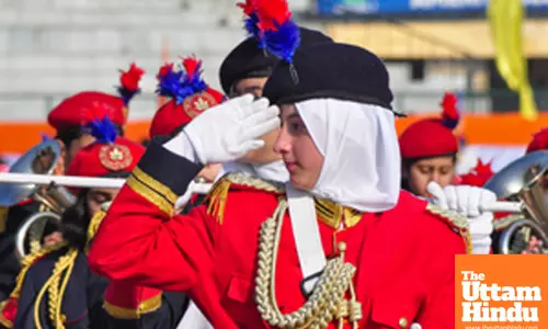 Srinagar: Full dress rehearsal of Republic Day parade