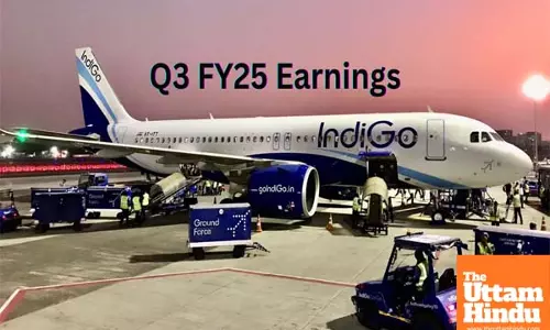 IndiGo clocks 18.6 pc drop in Q3 profit at Rs 2,448.8 crore