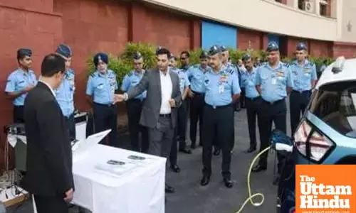 Indian Air Force induction publicity campaign to inspire Ahmedabad students on Jan 27