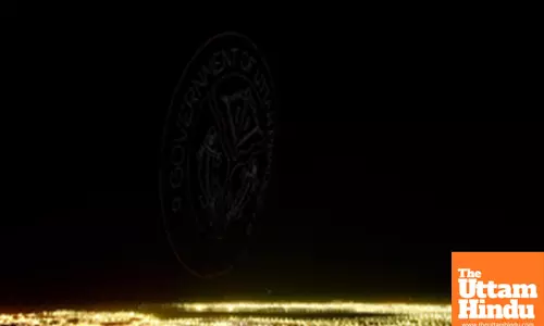 Prayagraj: A mesmerising drone show lights up the night sky over the Maha Kumbh Mela 2025