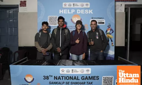 Athletes begin arriving for the 38th National Games, greeted with warm welcome