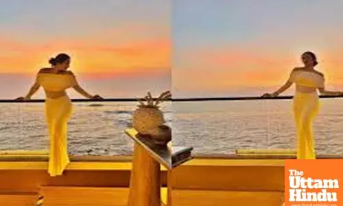 Malaika Arora showcases her svelte figure while enjoying sunset in Goa