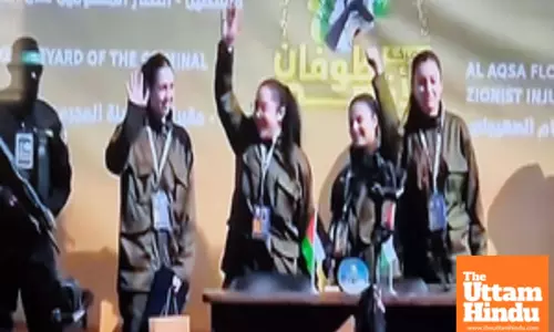 Four Israeli female soldiers return home in 2nd swap deal with Hamas