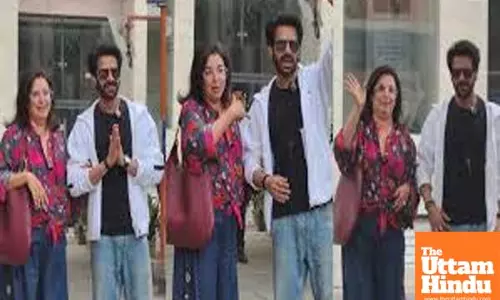 Farah khan cooks with Big Boss 18 winner Karanveer Mehra