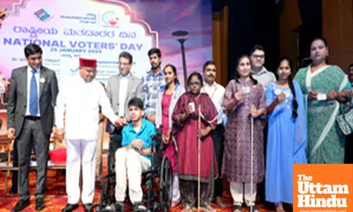 Bengaluru: Karnataka Governor Thaawar Chand Gehlot a programme on National Voters Day