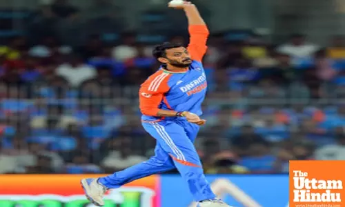 2nd T20I: Axar and Varun take two wickets each as England set India a target of 166