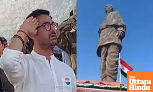 Aamir Khan salutes Sardar Vallabhbhai Patel on Republic day
