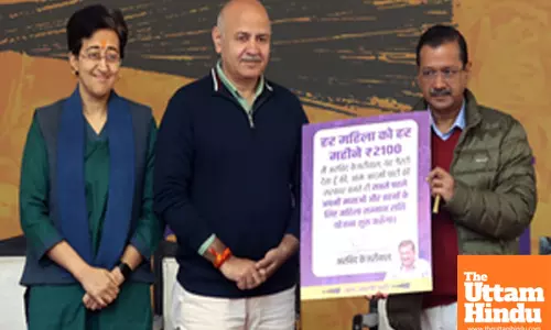 New Delhi: AAP leaders release the party Manifesto