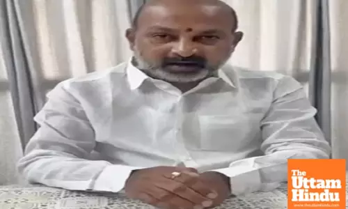 How can Padma award be given to Gaddar, asks MoS Bandi Sanjay